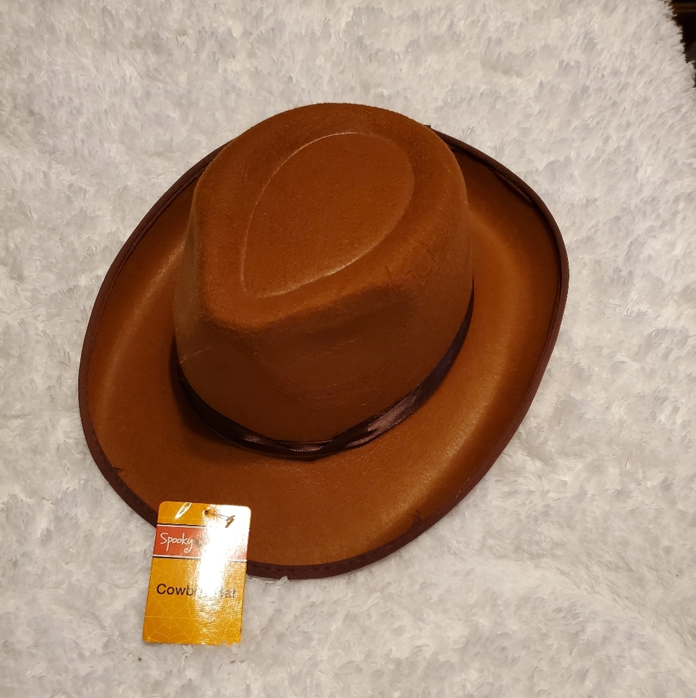 Spooky Village Cowboy Hat, Dress Up Costume NWT